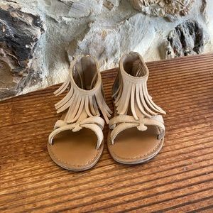 Gap Fringe Sandals - Size 10 - Little Girls